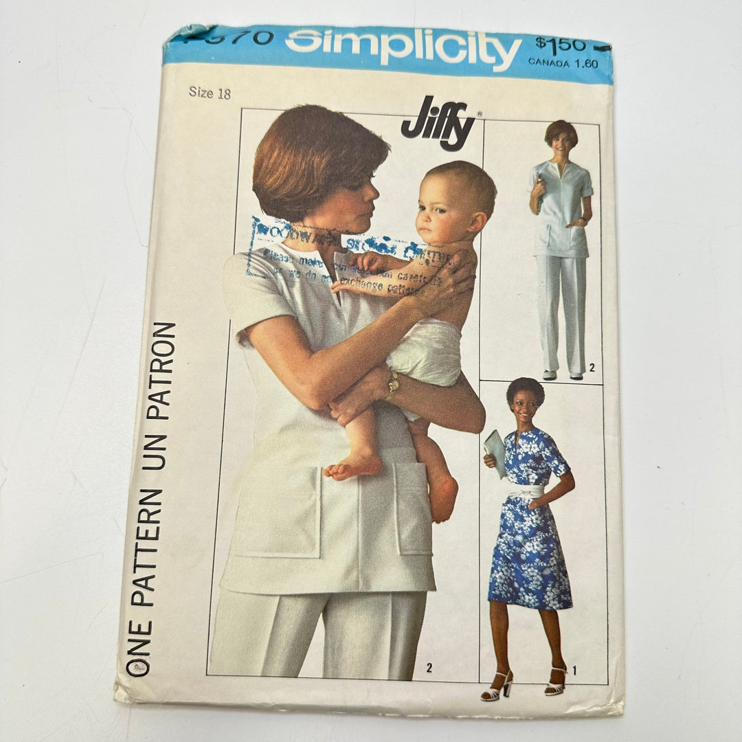 Sewing Pattern - Womenswear - Simplicity 7570 - True Deadstock supplies Fabric by private - Sustainable Textile | FABCYCLE