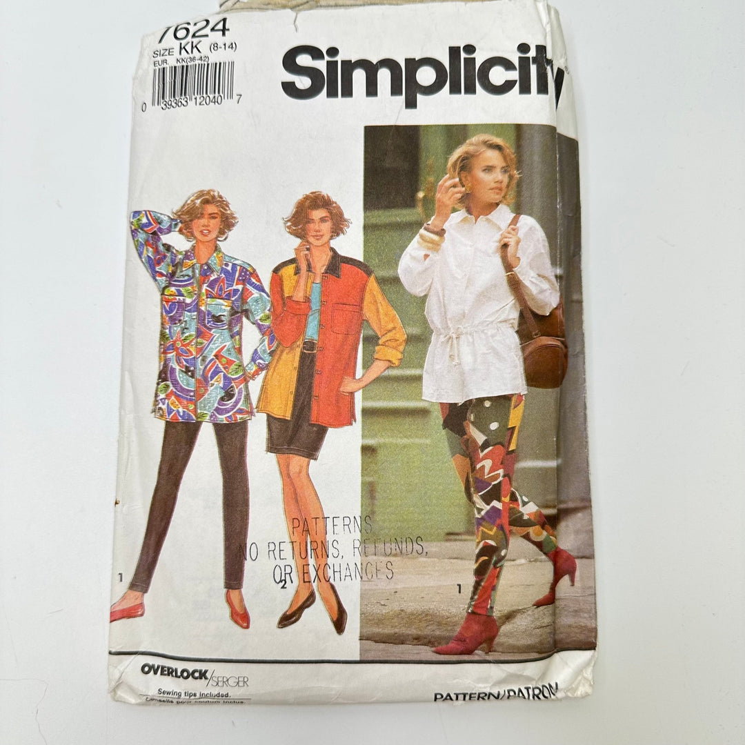 Sewing Pattern - Womenswear - Simplicity 7624 - True Deadstock supplies Fabric by private - Sustainable Textile | FABCYCLE