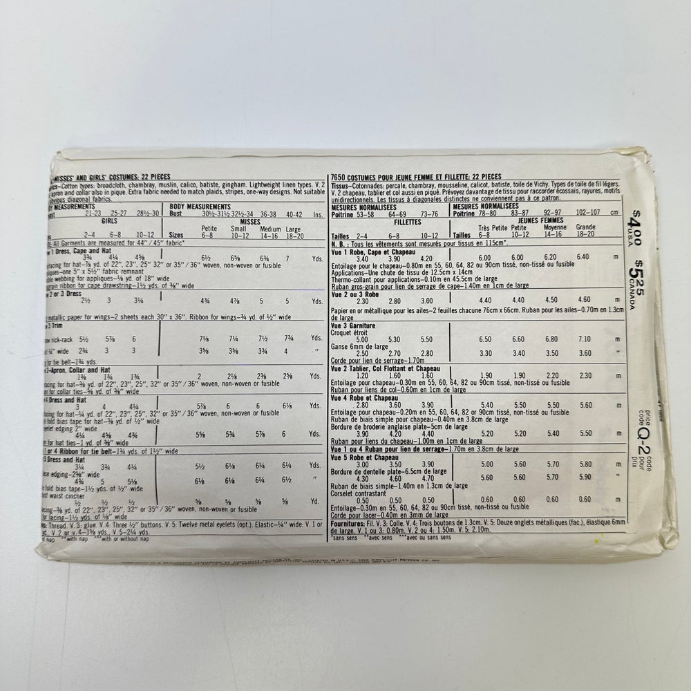 Sewing Pattern - Womenswear - Simplicity 7650 - True Deadstock supplies Fabric by private - Sustainable Textile | FABCYCLE