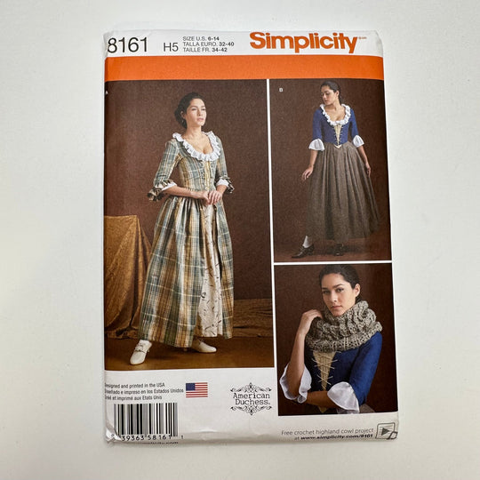 Sewing Pattern - Womenswear - Simplicity 8161 - True Deadstock supplies Fabric by private - Sustainable Textile | FABCYCLE