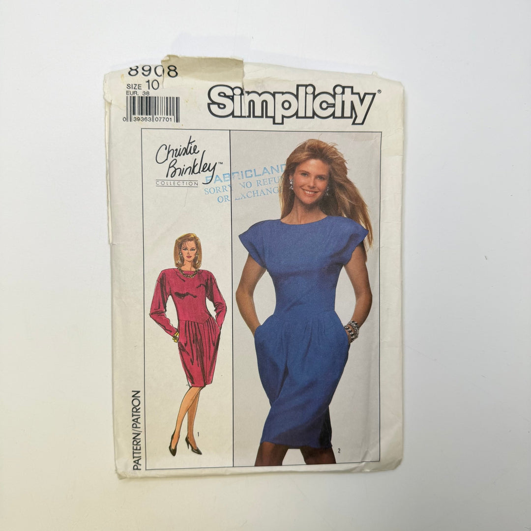 Sewing Pattern - Womenswear - Simplicity 8908 - True Deadstock supplies Fabric by private - Sustainable Textile | FABCYCLE
