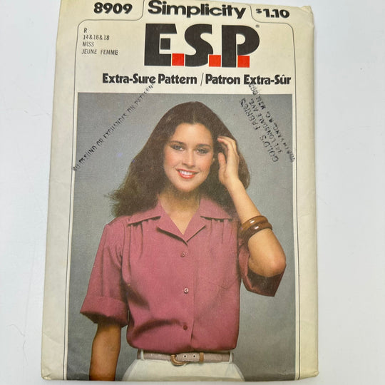 Sewing Pattern - Womenswear - Simplicity 8909 - True Deadstock supplies Fabric by private - Sustainable Textile | FABCYCLE