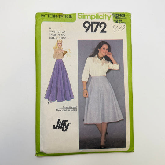 Sewing Pattern - Womenswear - Simplicity 9172 - True Deadstock supplies Fabric by private - Sustainable Textile | FABCYCLE