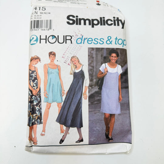 Sewing Pattern - Womenswear - Simplicity 9415 - True Deadstock supplies Fabric by private - Sustainable Textile | FABCYCLE