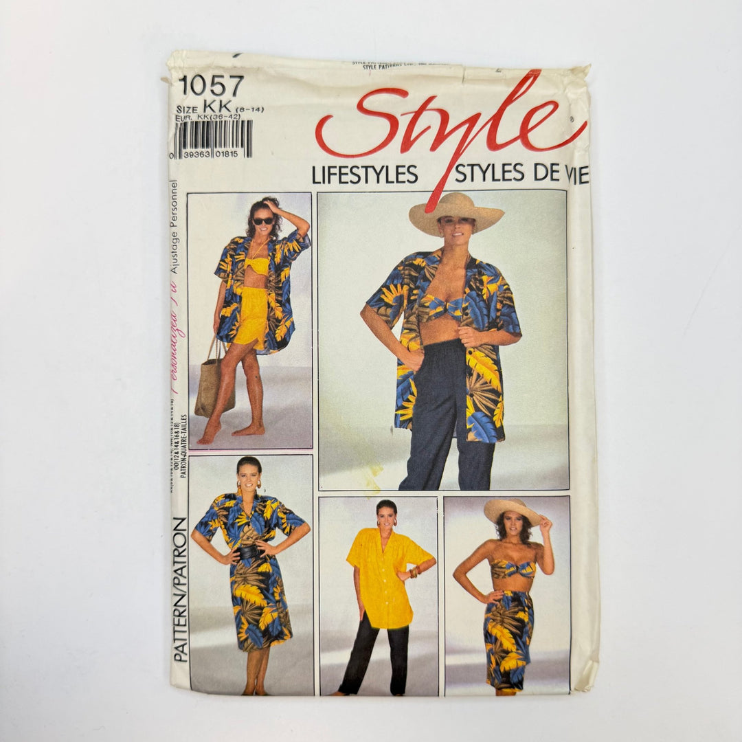Sewing Pattern - Womenswear - Style 1057 - True Deadstock supplies Fabric by private - Sustainable Textile | FABCYCLE