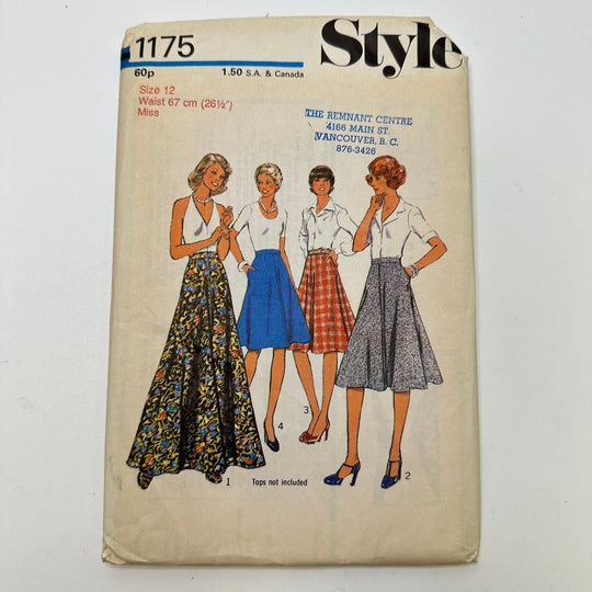 Sewing Pattern - Womenswear - Style 1175 - True Deadstock supplies Fabric by private - Sustainable Textile | FABCYCLE
