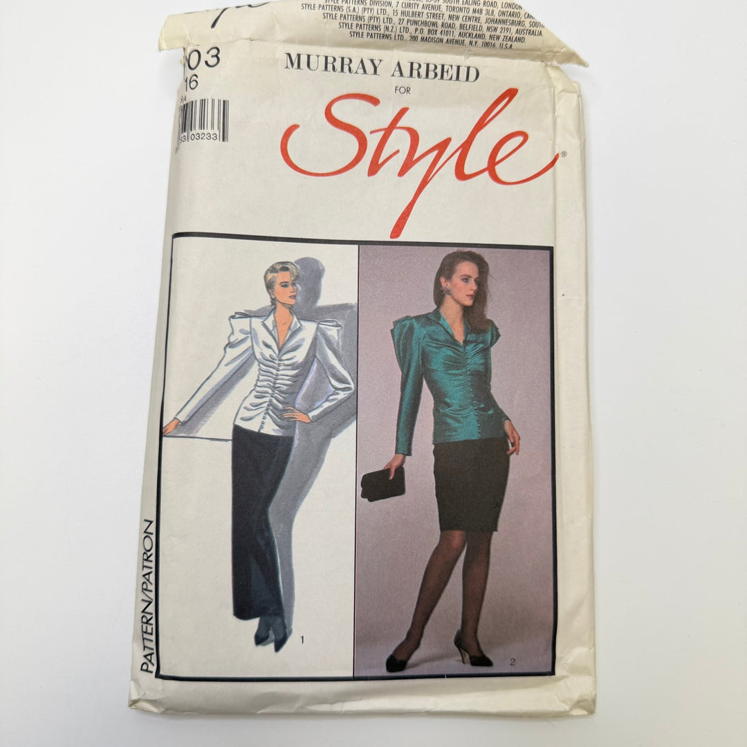 Sewing Pattern - Womenswear - Style 1203 - True Deadstock supplies Fabric by private - Sustainable Textile | FABCYCLE