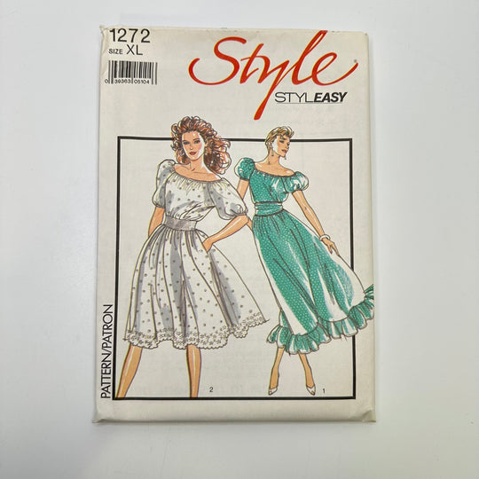 Sewing Pattern - Womenswear - Style 1272 - True Deadstock supplies Fabric by private - Sustainable Textile | FABCYCLE