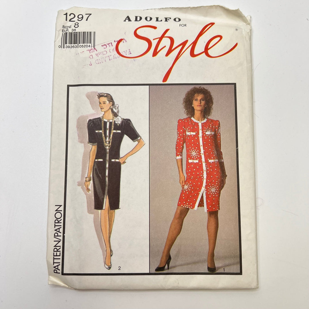 Sewing Pattern - Womenswear - Style 1297 - True Deadstock supplies Fabric by private - Sustainable Textile | FABCYCLE