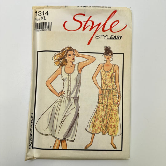 Sewing Pattern - Womenswear - Style 1314 - True Deadstock supplies Fabric by private - Sustainable Textile | FABCYCLE