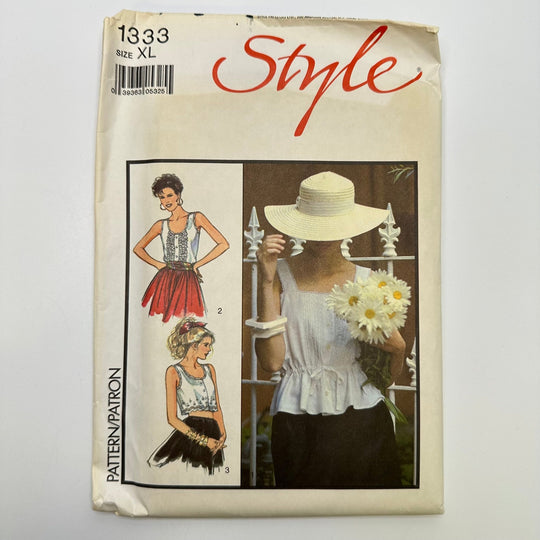 Sewing Pattern - Womenswear - Style 1333 - True Deadstock supplies Fabric by private - Sustainable Textile | FABCYCLE
