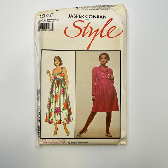 Sewing Pattern - Womenswear - Style 1342 - True Deadstock supplies Fabric by private - Sustainable Textile | FABCYCLE