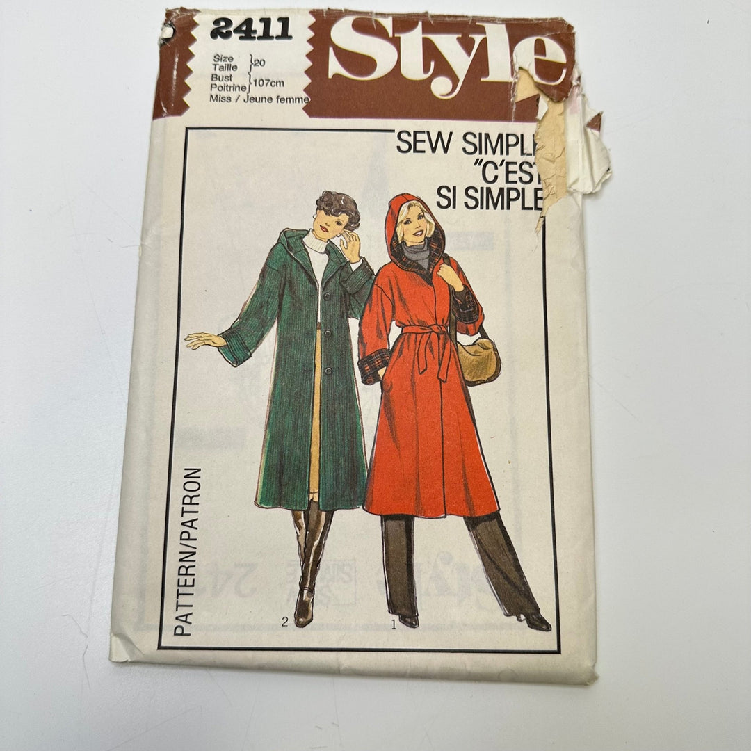 Sewing Pattern - Womenswear - Style 2411 - True Deadstock supplies Fabric by private - Sustainable Textile | FABCYCLE