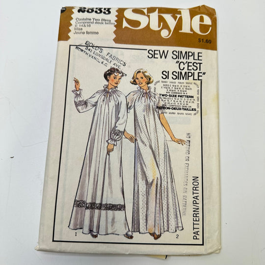 Sewing Pattern - Womenswear - Style 2533 - True Deadstock supplies Fabric by private - Sustainable Textile | FABCYCLE