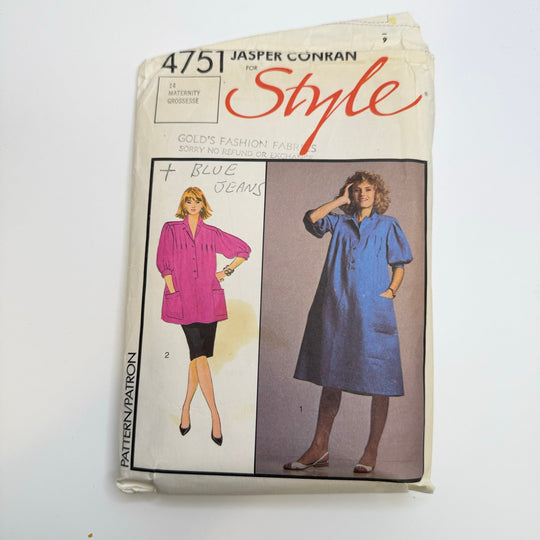 Sewing Pattern - Womenswear - Style 4751 - True Deadstock supplies Fabric by private - Sustainable Textile | FABCYCLE