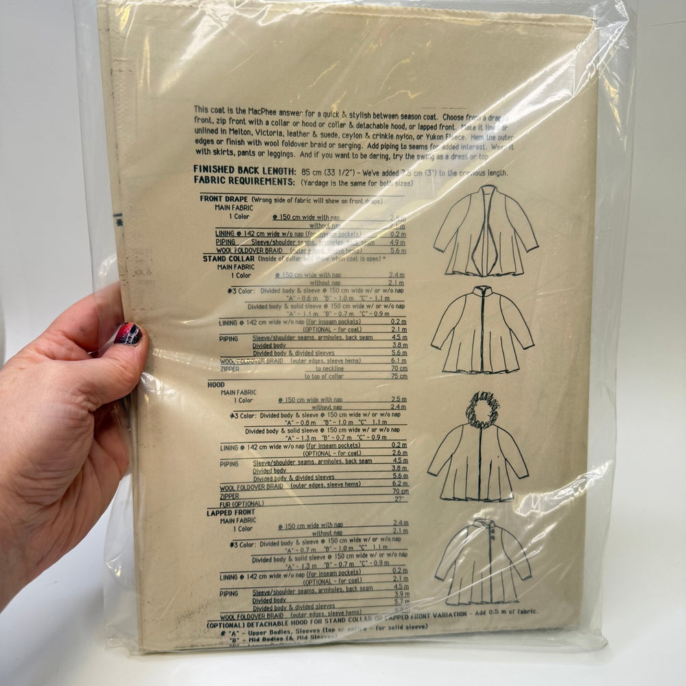 Sewing Pattern - Womenswear - Unique Patterns 222 - True Deadstock supplies Fabric by private - Sustainable Textile | FABCYCLE