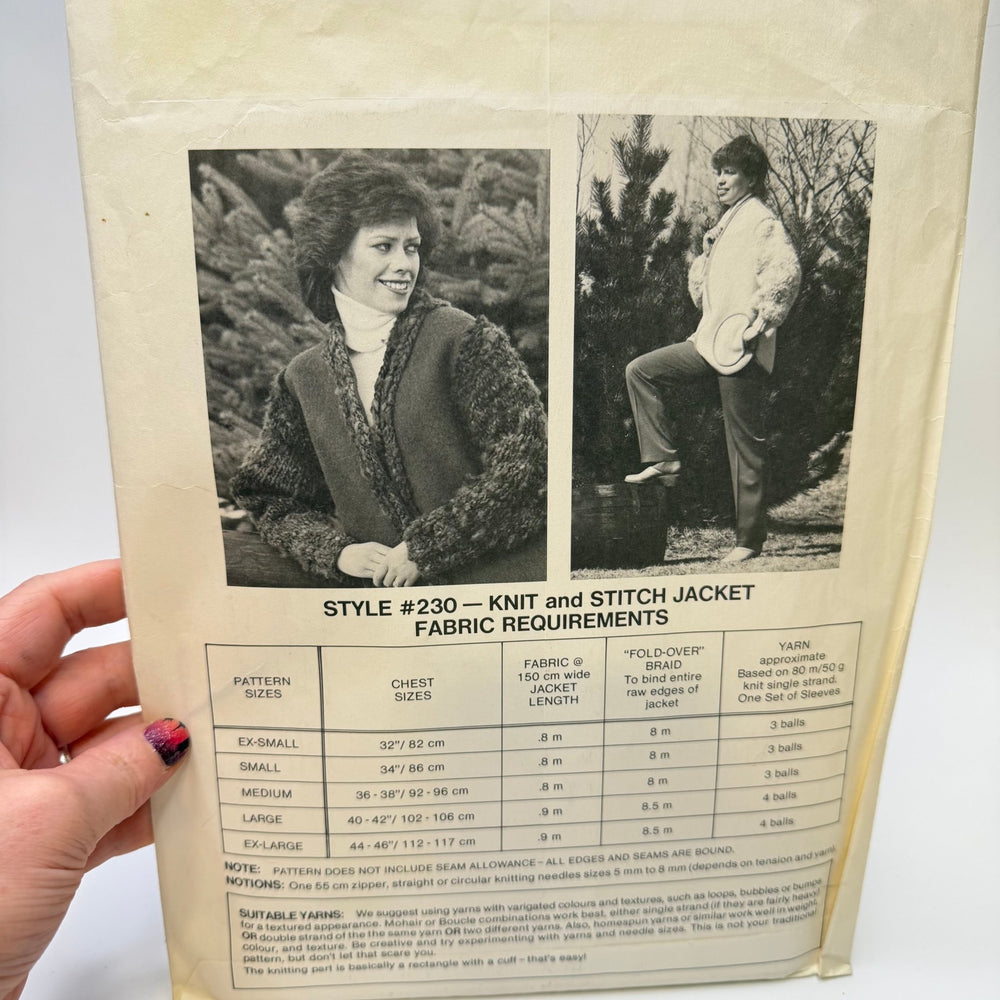 Sewing Pattern - Womenswear - Unique Patterns 230 - True Deadstock supplies Fabric by private - Sustainable Textile | FABCYCLE