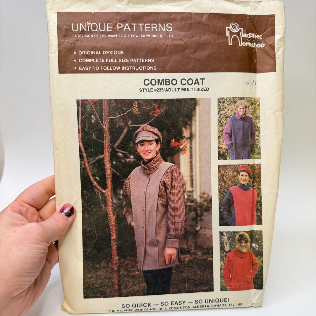 Sewing Pattern - Womenswear - Unique Patterns 235 - True Deadstock supplies Fabric by private - Sustainable Textile | FABCYCLE