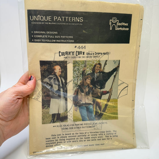 Sewing Pattern - Womenswear - Unique Patterns 444 - True Deadstock supplies Fabric by private - Sustainable Textile | FABCYCLE