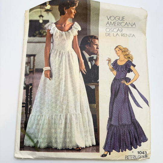 Sewing Pattern - Womenswear - Vogue 1043 - True Deadstock supplies Fabric by private - Sustainable Textile | FABCYCLE