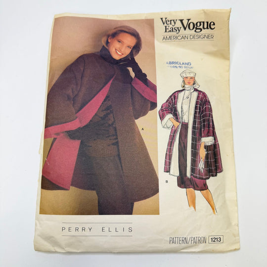 Sewing Pattern - Womenswear - Vogue 1213 - True Deadstock supplies Fabric by private - Sustainable Textile | FABCYCLE