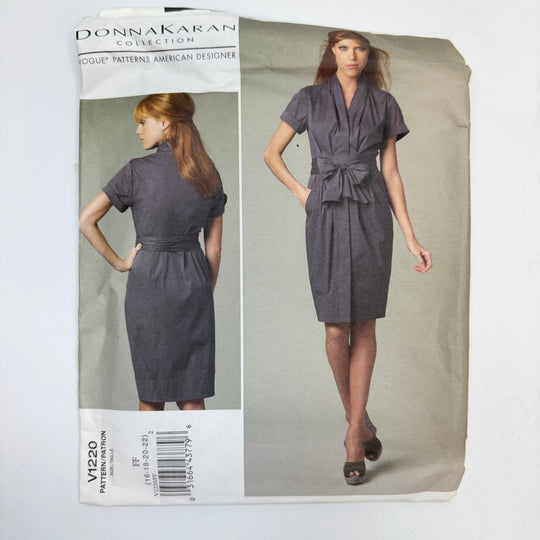 Sewing Pattern - Womenswear - Vogue 1220 - True Deadstock supplies Fabric by private - Sustainable Textile | FABCYCLE