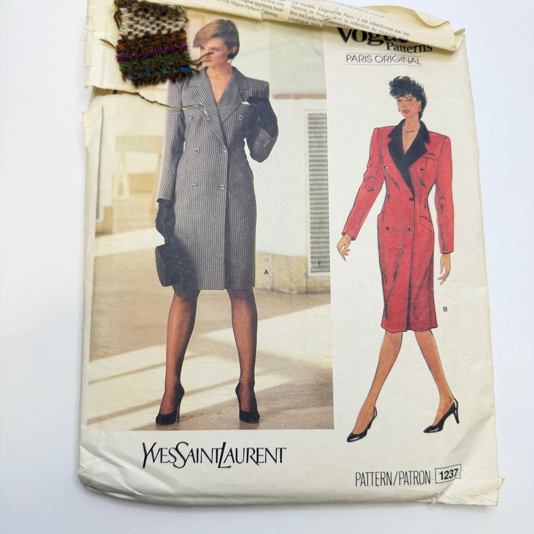 Sewing Pattern - Womenswear - Vogue 1237 - True Deadstock supplies Fabric by private - Sustainable Textile | FABCYCLE