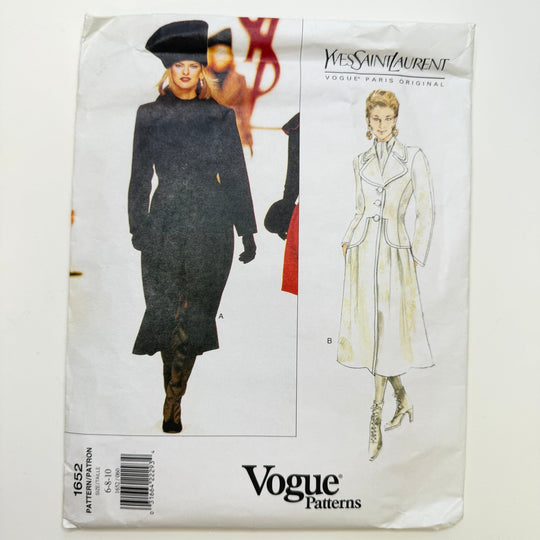 Sewing Pattern - Womenswear - Vogue 1652 - True Deadstock supplies Fabric by private - Sustainable Textile | FABCYCLE