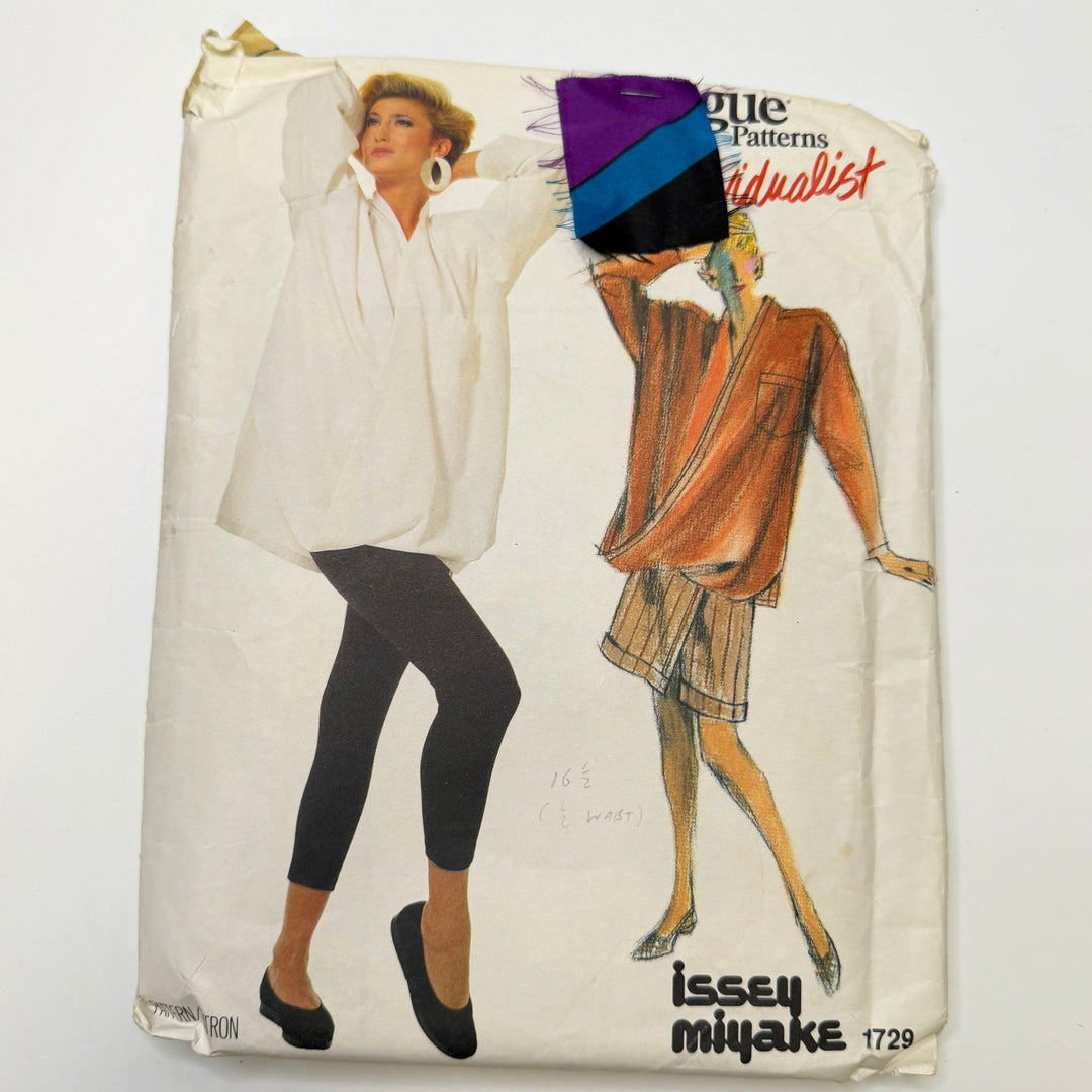 Sewing Pattern - Womenswear - Vogue 1729 - True Deadstock supplies Fabric by private - Sustainable Textile | FABCYCLE