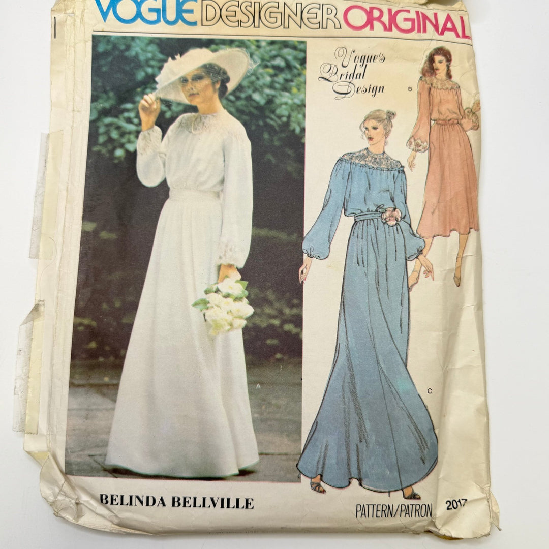 Sewing Pattern - Womenswear - Vogue 2017 - True Deadstock supplies Fabric by private - Sustainable Textile | FABCYCLE