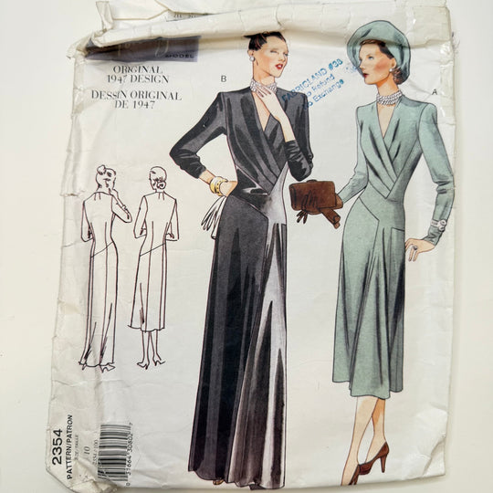Sewing Pattern - Womenswear - Vogue 2354 - True Deadstock supplies Fabric by private - Sustainable Textile | FABCYCLE