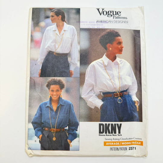 Sewing Pattern - Womenswear - Vogue 2371 - True Deadstock supplies Fabric by private - Sustainable Textile | FABCYCLE