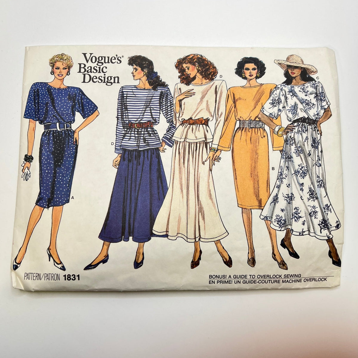 Sewing Pattern - Womenswear - Vogue 2414 - True Deadstock supplies Fabric by private - Sustainable Textile | FABCYCLE