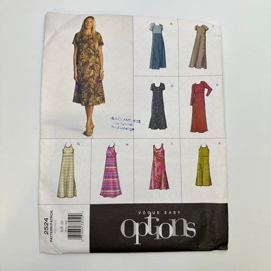 Sewing Pattern - Womenswear - Vogue 2524 - True Deadstock supplies Fabric by private - Sustainable Textile | FABCYCLE