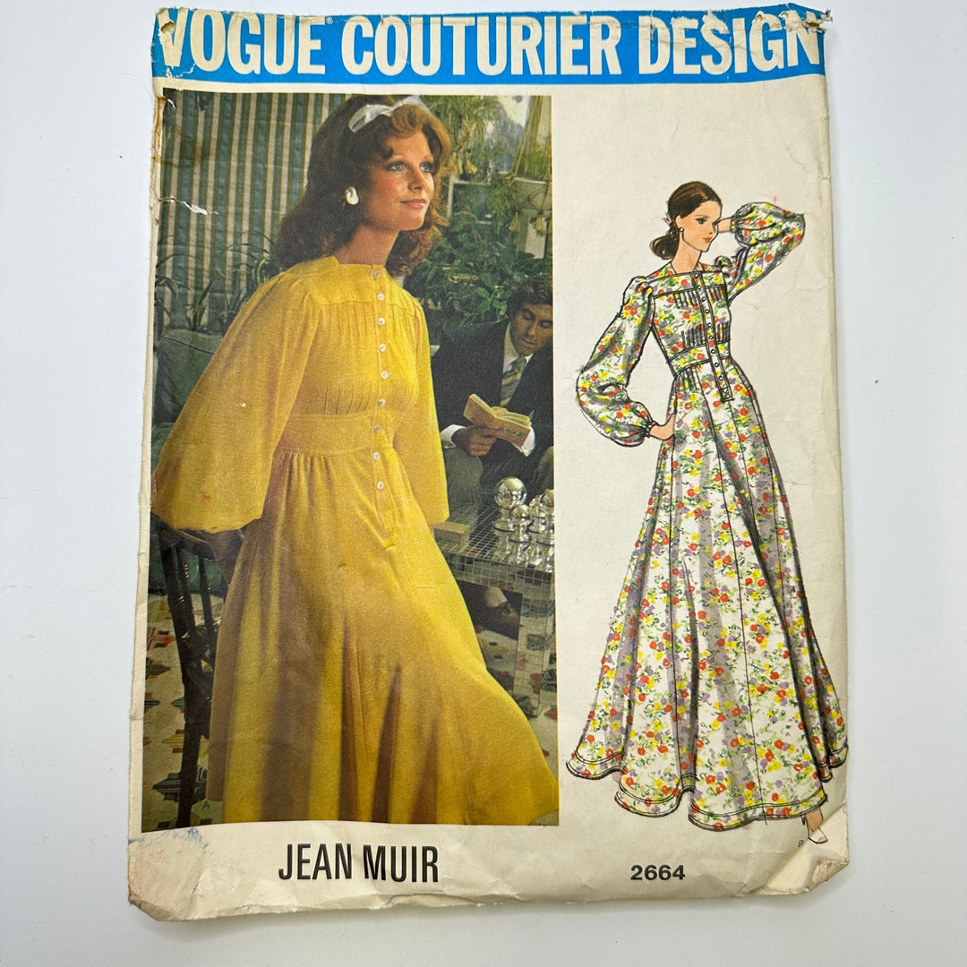 Sewing Pattern - Womenswear - Vogue 2664 - True Deadstock supplies Fabric by private - Sustainable Textile | FABCYCLE