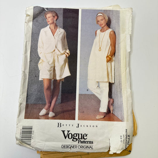Sewing Pattern - Womenswear - Vogue 2710 - True Deadstock supplies Fabric by private - Sustainable Textile | FABCYCLE