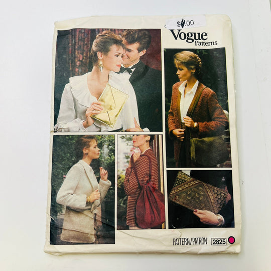 Sewing Pattern - Womenswear - Vogue 2825 - True Deadstock supplies Fabric by private - Sustainable Textile | FABCYCLE