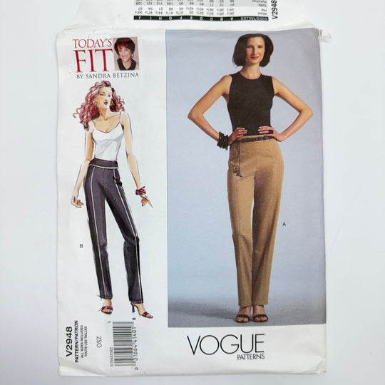Sewing Pattern - Womenswear - Vogue 2948 - True Deadstock supplies Fabric by private - Sustainable Textile | FABCYCLE