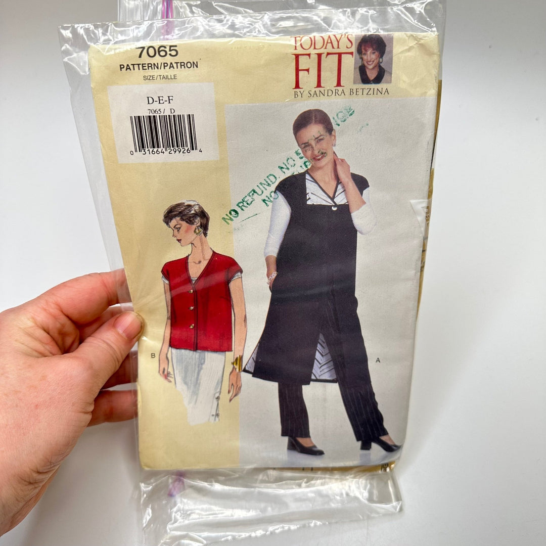 Sewing Pattern - Womenswear - Vogue 7065 - True Deadstock supplies Fabric by private - Sustainable Textile | FABCYCLE