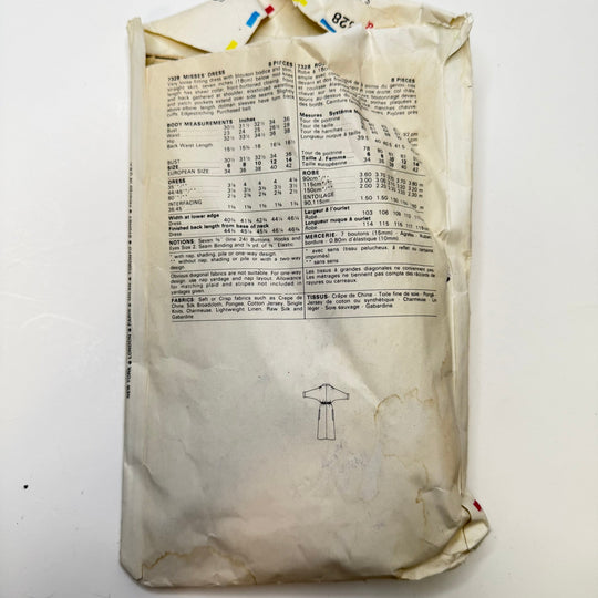 Sewing Pattern - Womenswear - Vogue 7328 - True Deadstock supplies Fabric by private - Sustainable Textile | FABCYCLE