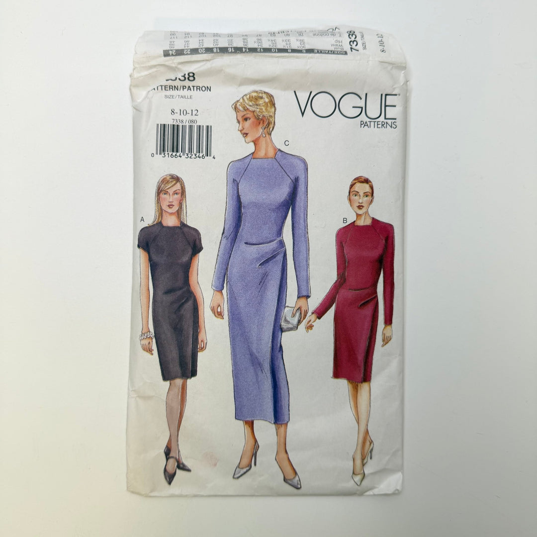 Sewing Pattern - Womenswear - Vogue 7338 - True Deadstock supplies Fabric by private - Sustainable Textile | FABCYCLE