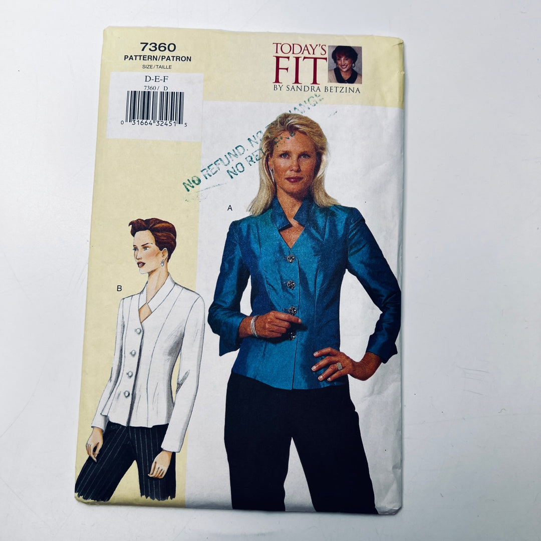 Sewing Pattern - Womenswear - Vogue 7360 - True Deadstock supplies Fabric by private - Sustainable Textile | FABCYCLE