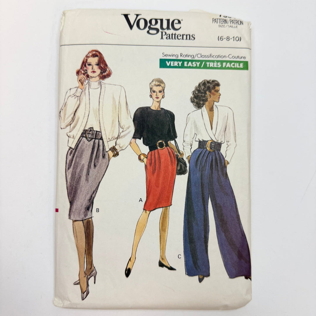 Sewing Pattern - Womenswear - Vogue 7364 - True Deadstock supplies Fabric by private - Sustainable Textile | FABCYCLE