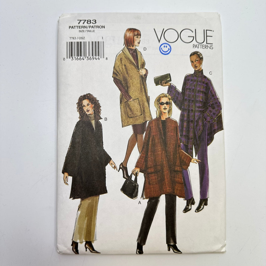 Sewing Pattern - Womenswear - Vogue 7783 - True Deadstock supplies Fabric by private - Sustainable Textile | FABCYCLE