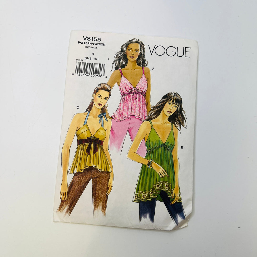 Sewing Pattern - Womenswear - Vogue 8155 - True Deadstock supplies Fabric by private - Sustainable Textile | FABCYCLE
