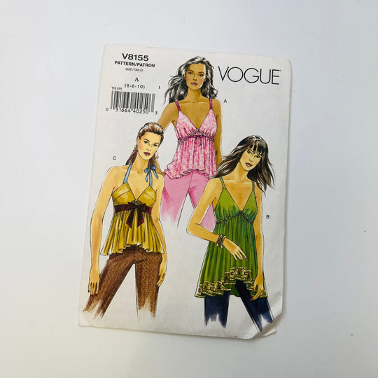 Sewing Pattern - Womenswear - Vogue 8155 - True Deadstock supplies Fabric by private - Sustainable Textile | FABCYCLE