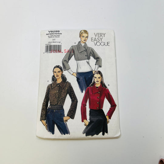 Sewing Pattern - Womenswear - Vogue 8299 - True Deadstock supplies Fabric by private - Sustainable Textile | FABCYCLE