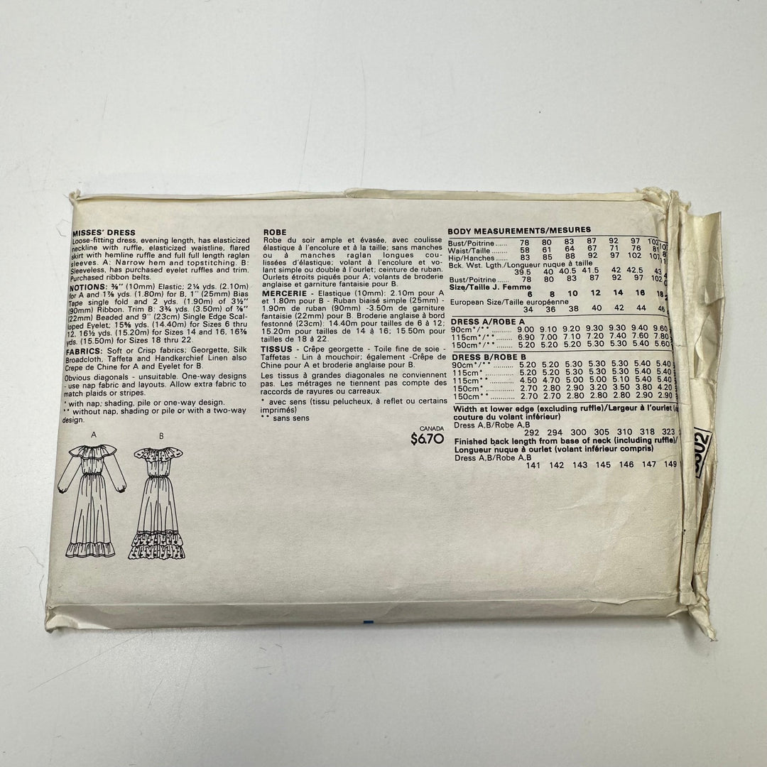 Sewing Pattern - Womenswear - Vogue 8302 - True Deadstock supplies Fabric by private - Sustainable Textile | FABCYCLE