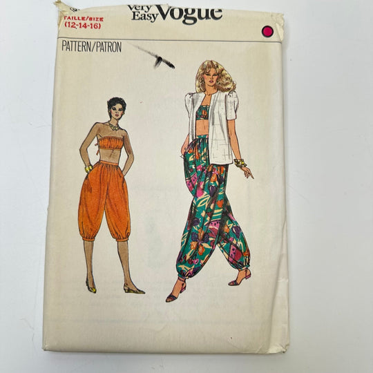 Sewing Pattern - Womenswear - Vogue 8310 - True Deadstock supplies Fabric by private - Sustainable Textile | FABCYCLE
