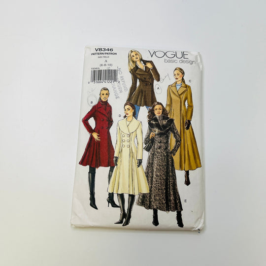 Sewing Pattern - Womenswear - Vogue 8346 - True Deadstock supplies Fabric by private - Sustainable Textile | FABCYCLE